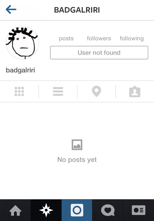 Rihanna I Do Not Have An Ig Account E Online